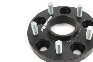 Honda Civic Si Wheel Spacers - Perrin Performance - 64.1mm 5x114.3 20mm - `17-`21 Honda Civic Si Wheel Spacers - Perrin Performance - 64.1mm 5x114.3 20mm - `17-`21